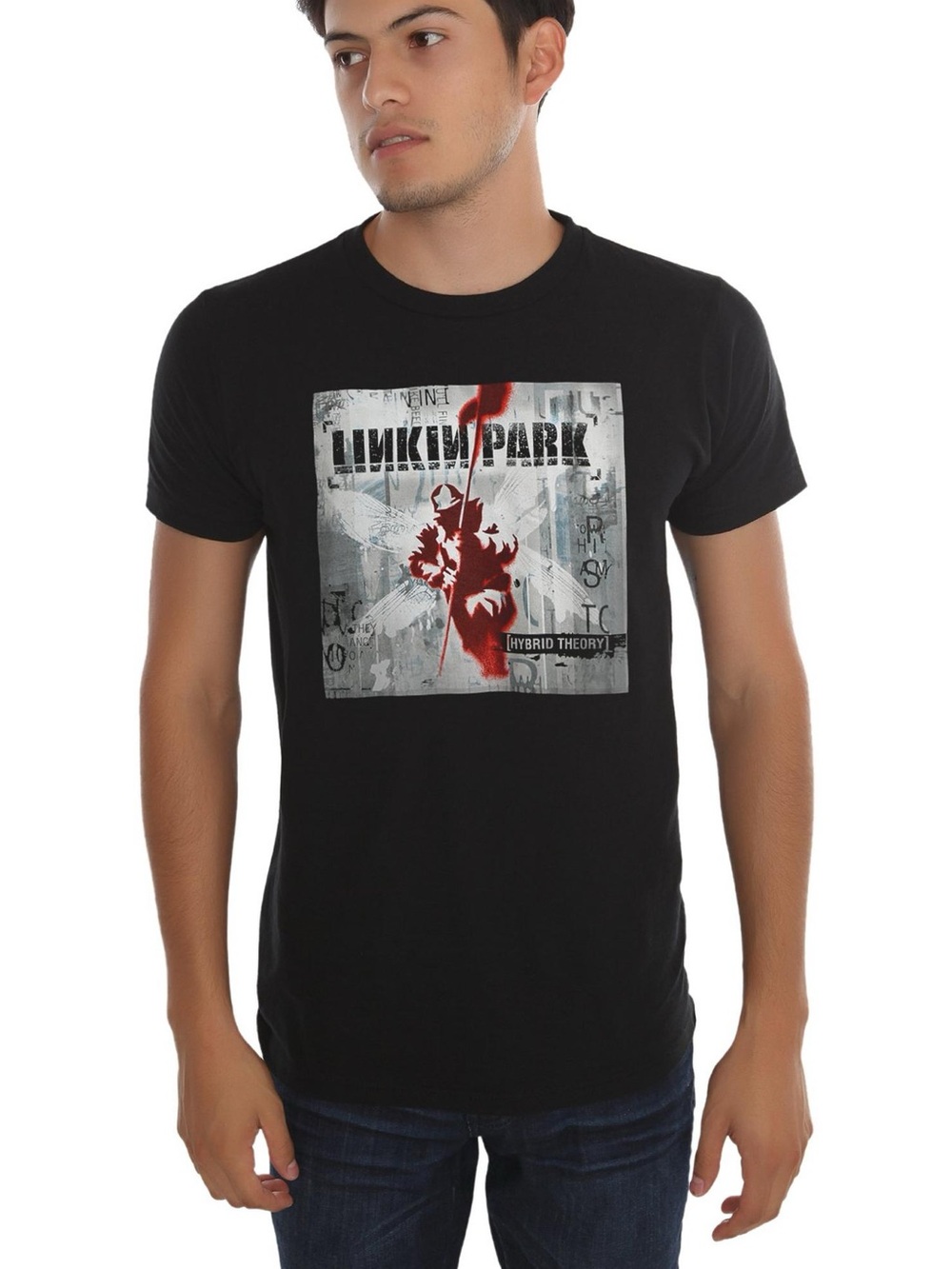 LINKIN PARK Black Hybrid Theory T-Shirt